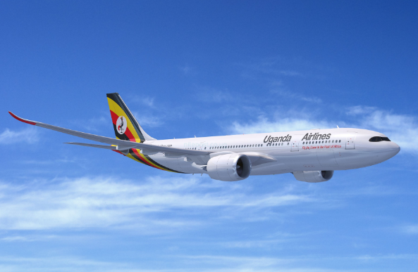 Uganda Airlines raises its standard Bombardier to pay Uganda Airlines for showcasing CRJ 900 Jetliners