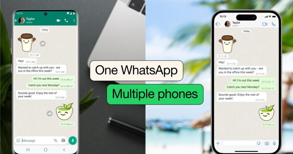 WhatsApp now lets you use your account on multiple phones