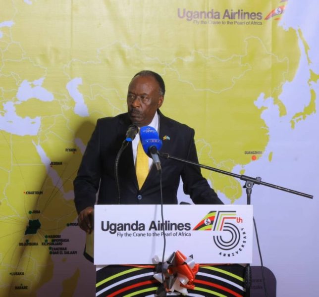 Amb Col (rtd) Fred Mwesigye, Uganda’s High Commissioner to Zambia.