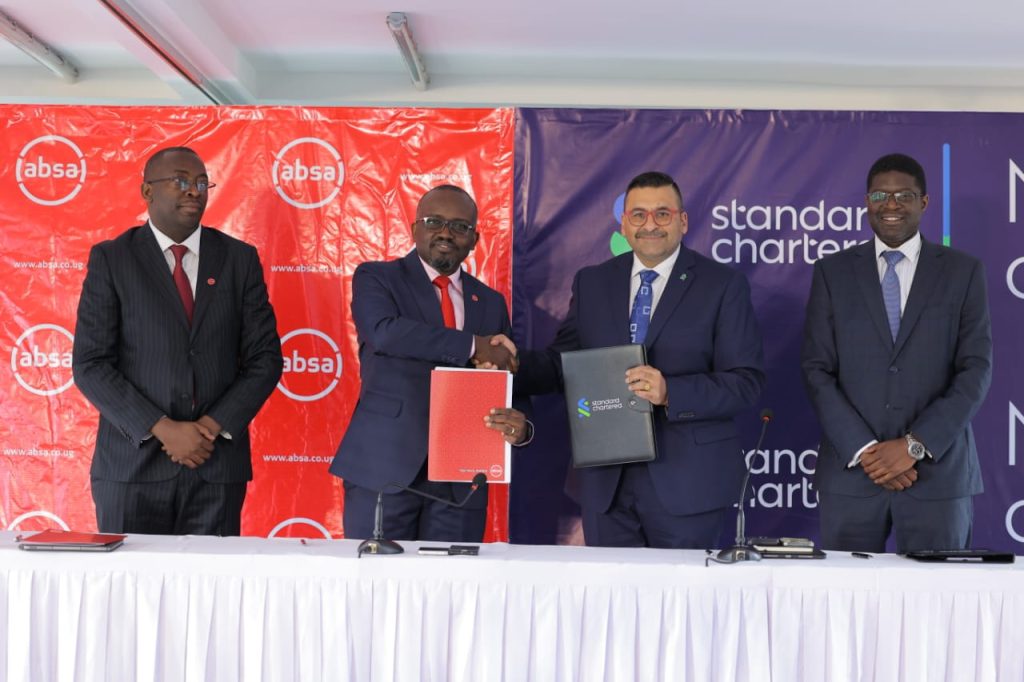 Bank of Uganda Approves Sale of Standard Chartered Uganda’s Wealth and Retail Banking business to Absa Bank Uganda Michael Segwaya - David Wandera - Sanjay Rughani - Kelvin Musana